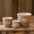 Garden Basket Cement Planter