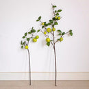 Artificial Green Apple Branch with Leaves