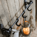 Farmhouse Iron Hook Rail