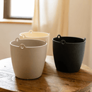 Modern Resin Hanging Planter for Artificial Plants