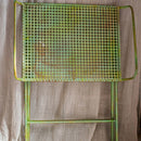 Green Farmhouse Metal Side Table