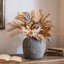 Artificial Silk Natural Fall Designer Flower Bouquet