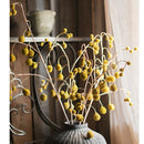 Artificial Plane Tree Fruit Stem 48" Tall