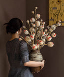 Rustic Dried Pot Stem 41" Tall