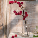 Artificial Ricinus Stem in Pink 15" Tall