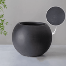 Round Magnesium Clay Planter