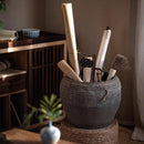 Traditional Round Belly Zen Style Ceramic Vase