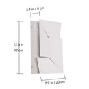 Jigsaw Modern LED Wall Light, Geometric Minimalist Sconce with Warm White Glow