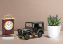 Retro Antique Military Jeep Model (1941 Army Jeep 1:12-scale) Handcrafted Artwork