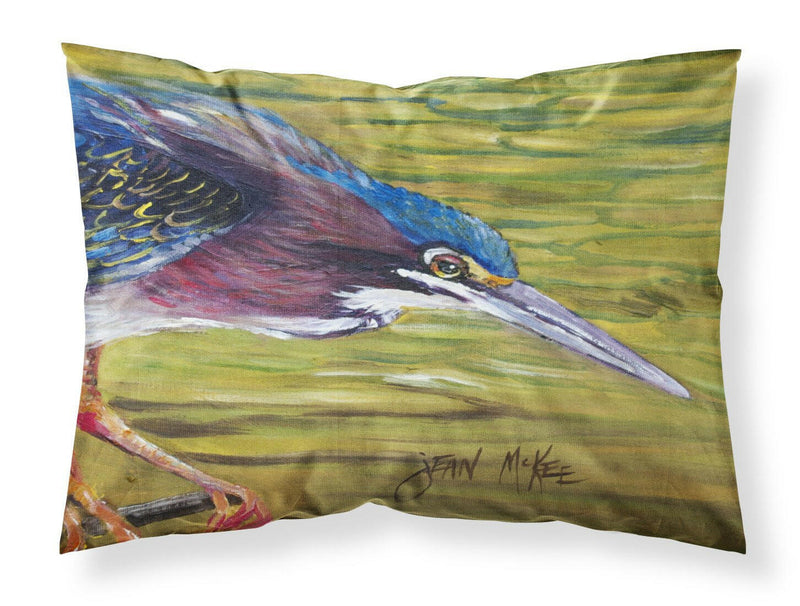 Green Heron Fabric Standard Pillowcase JMK1016PILLOWCASE