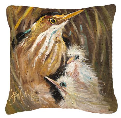 Happy Family Canvas Fabric Decorative Pillow