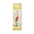 Delray Beach Flamingo Sign | Wall Art Print on Real Wood