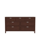 Carmel 7-Drawer Dresser, Neutral Cappuccino