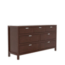 Carmel 7-Drawer Dresser, Neutral Cappuccino