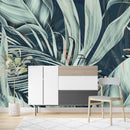 Elegant Palm Leaves Wallpaper Tasteful