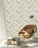 Elegant Light Beige Wallpaper Chic