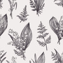 Stylish Lilies of the Valley Wallpaper