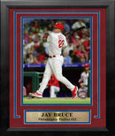 Jay Bruce Philadelphia Phillies MLB Baseball 8" x 10" Framed and Matted Photo
