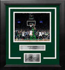 Jayson Tatum Game-Winner v. Nets Boston Celtics 8x10 Framed Basketball Photo with Engraved Autograph