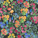 Stylish Multicolored Floral Wallpaper Chic