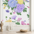 Multicolored Asters Wallpaper