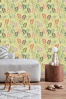 Stylish Multicolored Leaves Wallpaper Smart