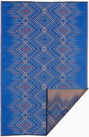 Jodhpur - Multi Blue Outdoor Rug for Patio