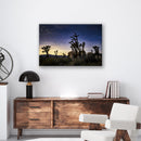 Joshua Tree Print Metal Wall Art – California Desert Southwest Scenic Decor
