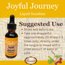 Joyful Journey Herbal Tincture: A Mood Support Supplement to Promote a Positive Out Look* with St. John's Wort, Hawthorn and Lemon Balm 1 oz.