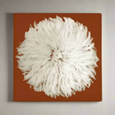 Aluminum Art Print - Juju Hat Rust