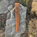 “Quiver Max" Camping Accessories BBQ Skewers Set  in a Leather Case, 9 items