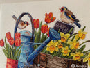 Spring Garden K-251 Counted Cross-Stitch Kit