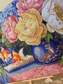 Silent Dialogue Counted Cross Stitch Kit by Merejka K-282