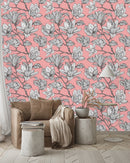 Grey Magnolia Wallpaper
