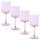 Mid Century Wine Glass Set of 4