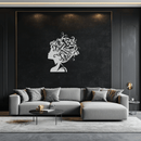 Hair Stylist Metal Wall Art - Steel Wall Decor for Salons and Studios - KAF004