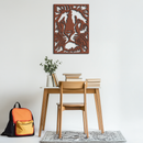 Tiger Face Metal Wall Art - Steel Wall Decor for Home and Office - KAF005