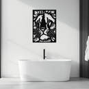 Tiger Face Metal Wall Art - Steel Wall Decor for Home and Office - KAF005