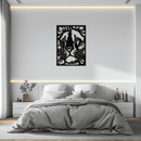 Tiger Face Metal Wall Art - Steel Wall Decor for Home and Office - KAF005
