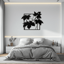 Maple Leaf Metal Wall Art - Steel Wall Decor for Home and Office - KAF012