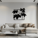 Maple Leaf Metal Wall Art - Steel Wall Decor for Home and Office - KAF012