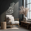 Rooster Metal Wall Art - Modern Farmhouse Steel Decor - KAF037