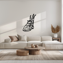 Rooster Metal Wall Art - Modern Farmhouse Steel Decor - KAF037