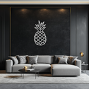 Pineapple Metal Wall Art - Tropical Geometric Home Decor- KAF171