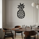 Pineapple Metal Wall Art - Tropical Geometric Home Decor- KAF171