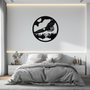 Majestic Eagle Metal Wall Art - Nature-Inspired Decor - KAF201