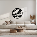 Majestic Eagle Metal Wall Art - Nature-Inspired Decor - KAF201