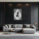 Allah Metal Wall Art – Elegant Islamic Calligraphy Design - KAF235
