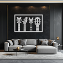 Guitar Neck Metal Wall Art - Modern Music Lover’s Decor- KAF258