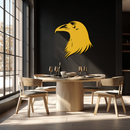 Raven Metal Wall Art - Mysterious Crow Silhouette Decor- KAF277